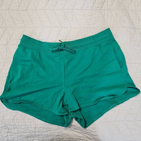 TekGear Shorts - Green - Pockets & Drawstring Waist - Picture 1 of 4
